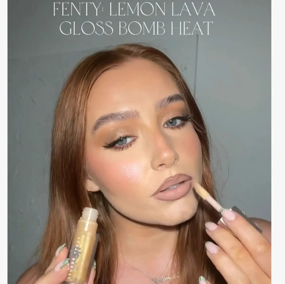 ❇️🧚‍♀️LEMON LAVA Fenty Beauty Gloss Bomb Heat NWOBox